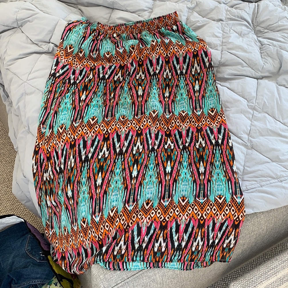 Moa Moa patterned Maxi Skirt